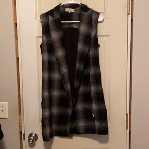 WAYF plaid vest